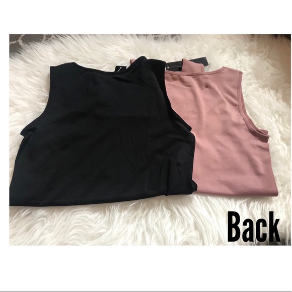 1 LEFT! Black & Mauve Seamless Bodysuit Set - Picture 3 of 8